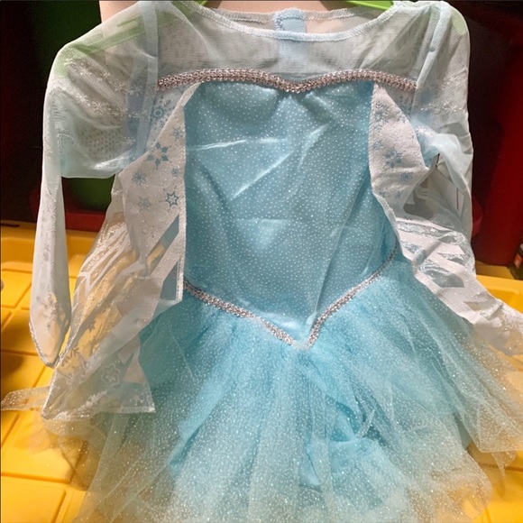 Disney Frozen Princess Elsa Toddler Girls Costume - Picture 2 of 8